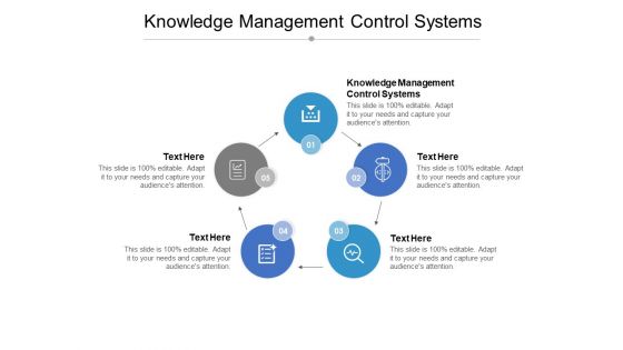 Knowledge Management Control Systems Ppt PowerPoint Presentation Outline Ideas Cpb