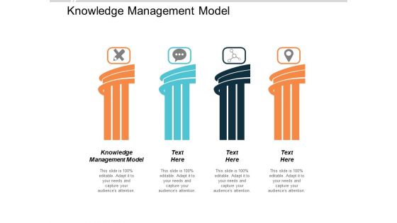 Knowledge Management Model Ppt Powerpoint Presentation Icon Example Introduction Cpb