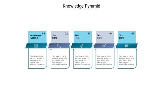 Knowledge Pyramid Ppt PowerPoint Presentation Portfolio Background Cpb Pdf