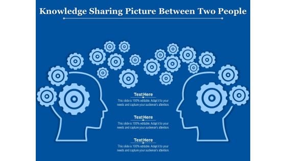 Knowledge Sharing Picture Between Two People Ppt PowerPoint Presentation Slides Structure PDF