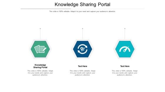 Knowledge Sharing Portal Ppt PowerPoint Presentation Layouts Graphics Pictures Cpb