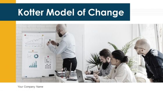 Kotter Model Of Change Ppt PowerPoint Presentation Complete Deck With Slides