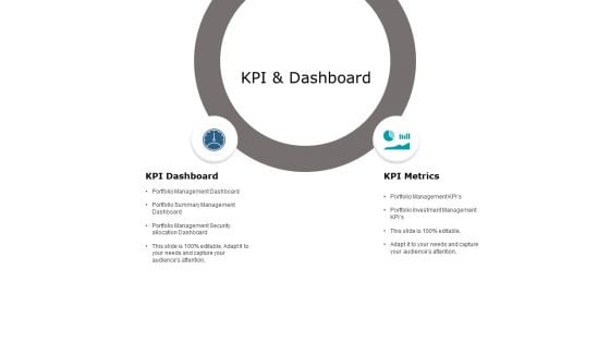 Kpi And Dashboard Ppt PowerPoint Presentation Model Show