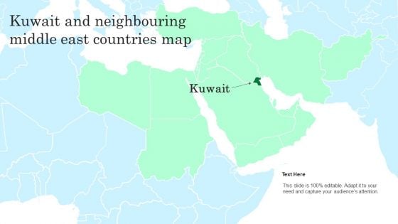 Kuwait And Neighbouring Middle East Countries Map Guidelines PDF