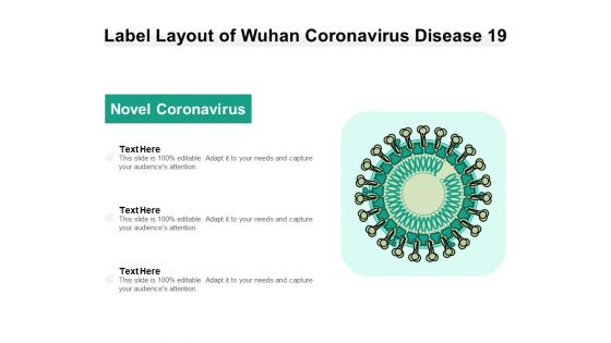 Label Layout Of Wuhan Coronavirus Disease 19 Ppt PowerPoint Presentation Inspiration Aids PDF