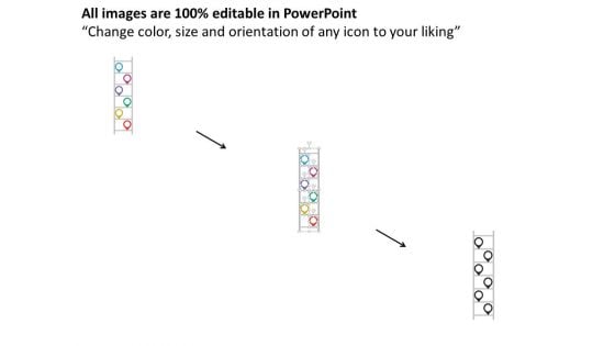 Ladder With Icons For Financial Growth And Success Powerpoint Template