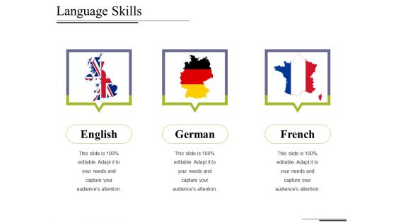 Language Skills Ppt PowerPoint Presentation Inspiration Introduction