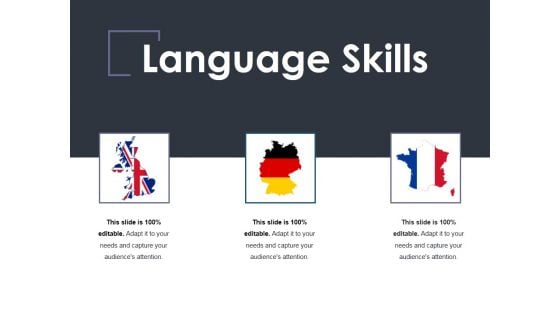 Language Skills Ppt PowerPoint Presentation Outline Model