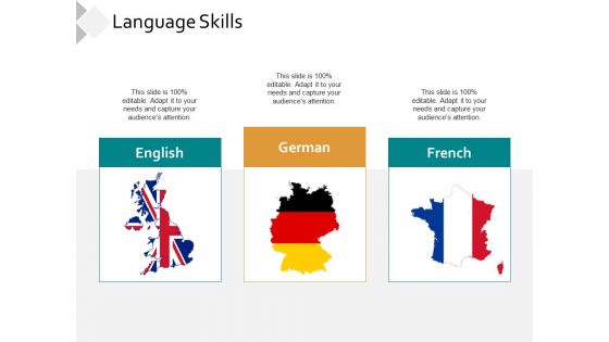 Language Skills Ppt PowerPoint Presentation Slides Graphics Example