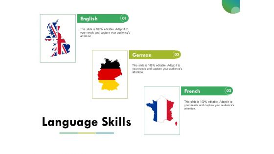 Language Skills Ppt PowerPoint Presentation Summary Backgrounds