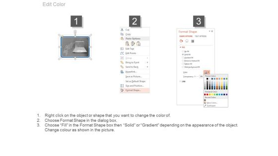 Laptop With Map For Geographical Location Powerpoint Slides Slide04