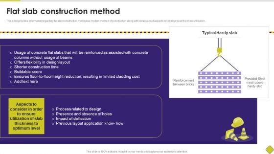 Latest Methodologies Of Construction Flat Slab Construction Method Background PDF