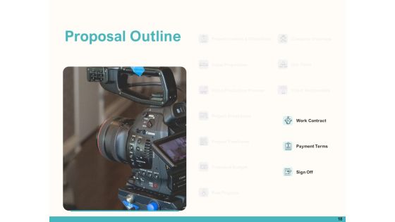 Launching Video Marketing Campaign Proposal Ppt PowerPoint Presentation Complete Deck With Slides Slide18