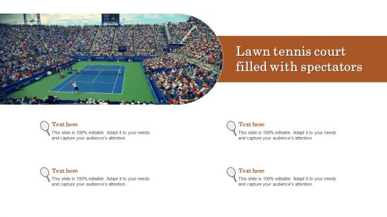 Lawn Tennis Court Filled With Spectators Topics PDF