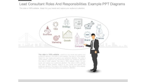 Lead Consultant Roles And Responsibilities Example Ppt Diagrams