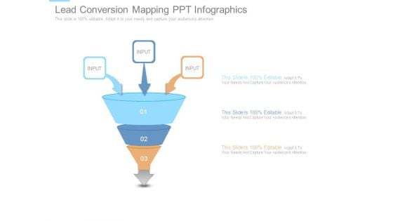 Lead Conversion Mapping Ppt Infographics