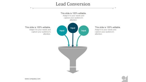 Lead Conversion Ppt PowerPoint Presentation Slides