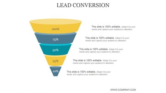 Lead Conversion Ppt PowerPoint Presentation Themes