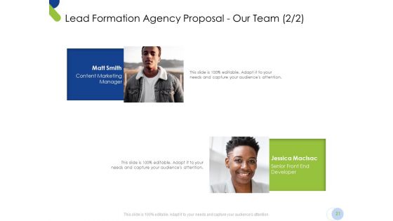 Lead Formation Agency Proposal Ppt PowerPoint Presentation Complete Deck With Slides