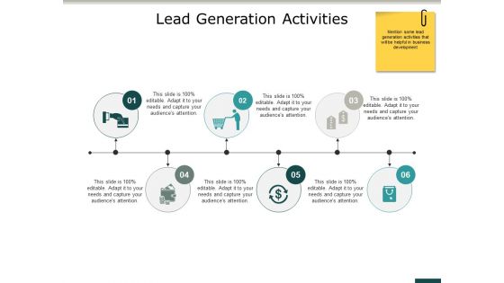 Lead Generation Activities Ppt PowerPoint Presentation Gallery Guidelines