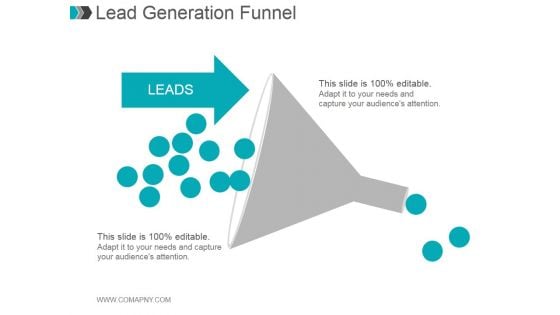 Lead Generation Funnel Ppt PowerPoint Presentation Outline