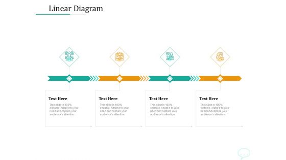 Lead Generation Initiatives Through Chatbots Linear Diagram Ppt Infographics Aids PDF