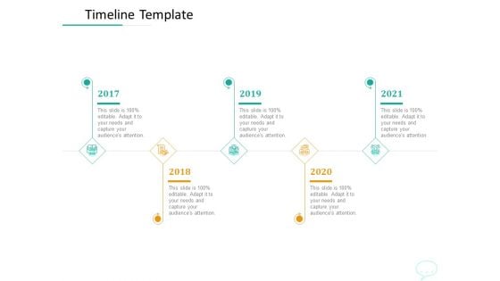 Lead Generation Initiatives Through Chatbots Timeline Template Ppt File Maker PDF