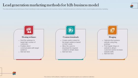 Lead Generation Marketing Methods For B2b Business Model Rules PDF