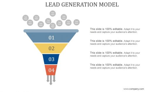 Lead Generation Model Ppt PowerPoint Presentation Show