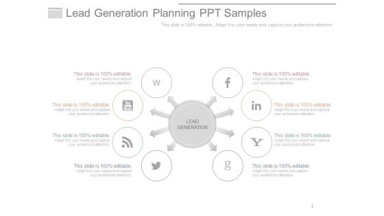 Lead Generation Planning Ppt Samples