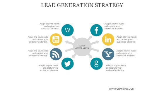 Lead Generation Strategy Ppt PowerPoint Presentation Microsoft