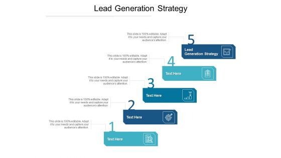 Lead Generation Strategy Ppt PowerPoint Presentation Summary Graphics Template Cpb Pdf