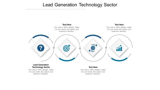 Lead Generation Technology Sector Ppt PowerPoint Presentation Portfolio Model Cpb Pdf