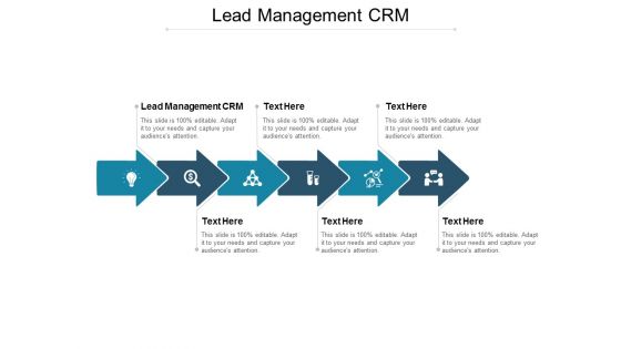 Lead Management CRM Ppt PowerPoint Presentation Ideas Icon Cpb