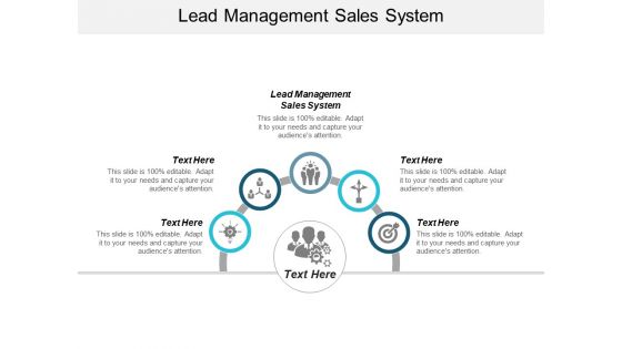 Lead Management Sales System Ppt PowerPoint Presentation Infographic Template Guide