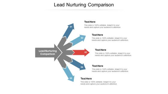 Lead Nurturing Comparison Ppt Powerpoint Presentation Icon Picture Cpb