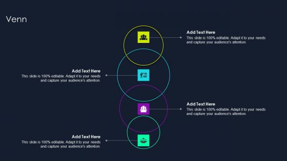 Lead Nurturing Tactics For Lead Generation Venn Elements PDF