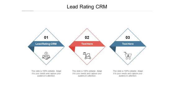 Lead Rating CRM Ppt PowerPoint Presentation Model Portrait Cpb