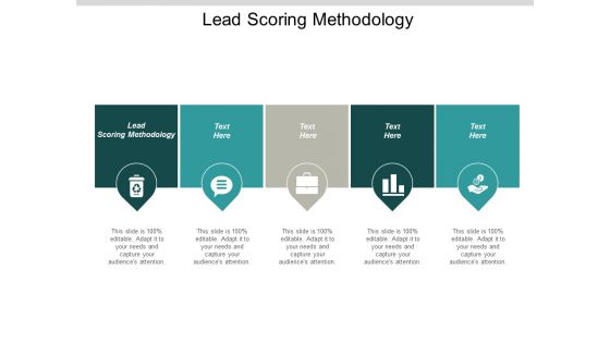 Lead Scoring Methodology Ppt PowerPoint Presentation Summary Samples Cpb