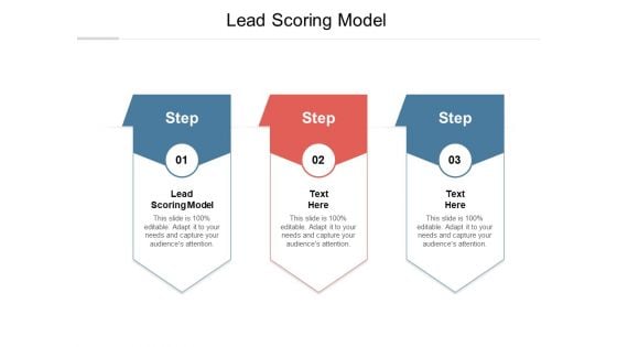 Lead Scoring Model Ppt PowerPoint Presentation Inspiration Maker Cpb