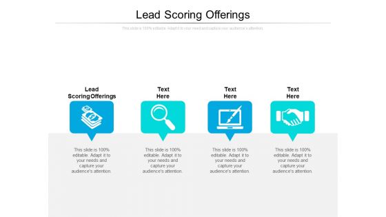 Lead Scoring Offerings Ppt PowerPoint Presentation Layouts Visuals Cpb Pdf