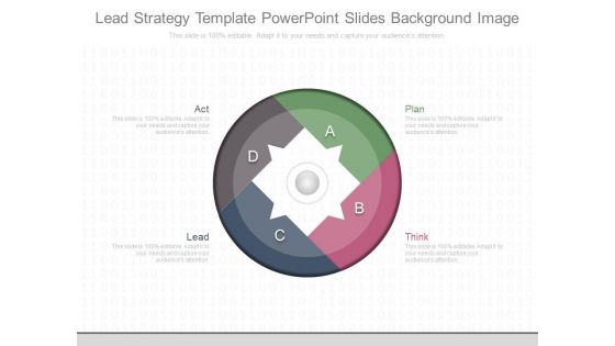 Lead Strategy Template Powerpoint Slides Background Image