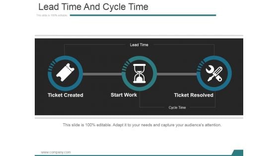 Lead Time And Cycle Time Ppt PowerPoint Presentation Guide