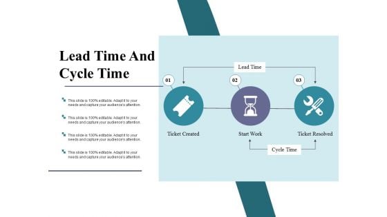 Lead Time And Cycle Time Ppt PowerPoint Presentation Layouts Microsoft