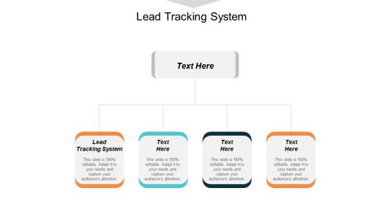 Lead Tracking System Ppt Powerpoint Presentation Pictures Tips Cpb