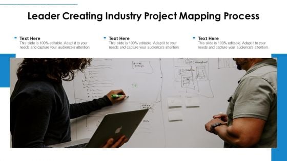 Leader Creating Industry Project Mapping Process Ppt PowerPoint Presentation File Rules PDF