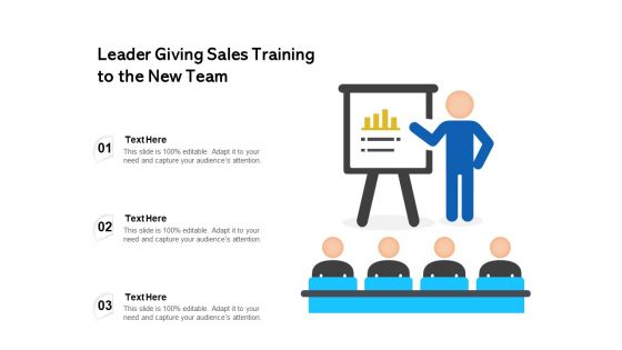 Leader Giving Sales Training To The New Team Ppt PowerPoint Presentation Professional Layouts PDF