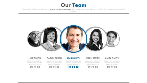 Leaders With Team Members Introduction Powerpoint Slides Leaders With Team Members Introduction Powerpoint Slides