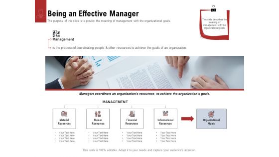 Leadership And Management Being An Effective Manager Elements PDF