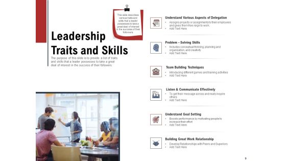 Leadership And Management Ppt PowerPoint Presentation Complete Deck With Slides Slide09